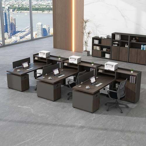 职办公桌CY-B013椅组2人位员工桌员合双人公简约现代办室主管财务