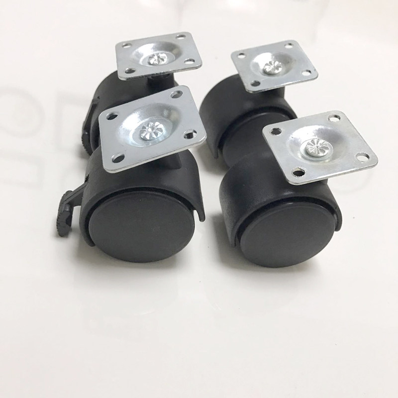 平板1.5寸万向轮各种家具改z配轮滚动轮静音轮子脚轮/万向轮