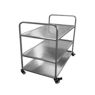 不锈钢推车三四层酒店传菜手推z车304加厚工厂置物流动手推车