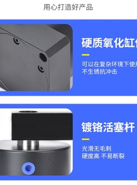 ACK气动转角90/180下压气缸SRC旋转夹紧25/32/40/50/63ACKD/SRCD