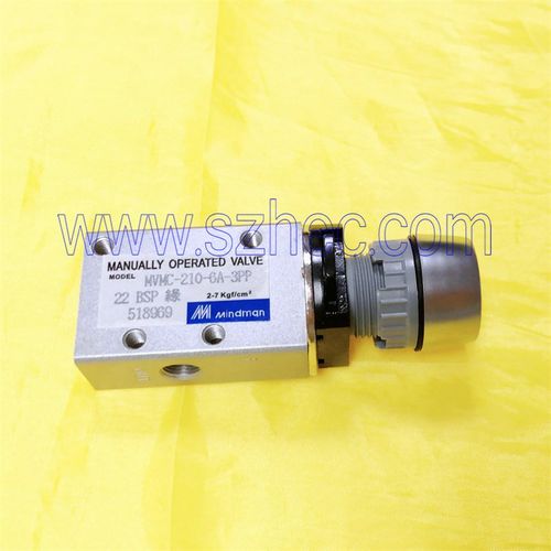 台湾金器MINDMAN手动阀MVMC-210-3PP-6A-22B MVMC-210-8A-3LB-30B