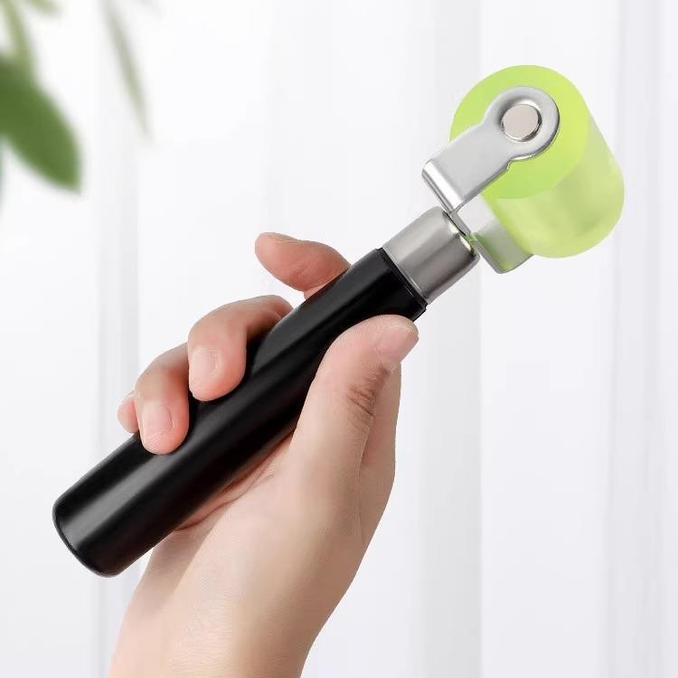 手滑轮胶 滚轮手推轮皮料上胶贴合压平硅胶制鞋包工具封 边条压轮