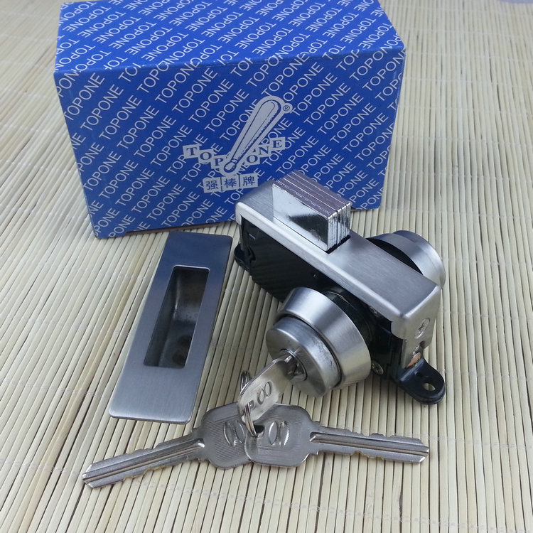 台湾强棒品牌 301单/双有框地锁 适用不锈钢门 铝合金门