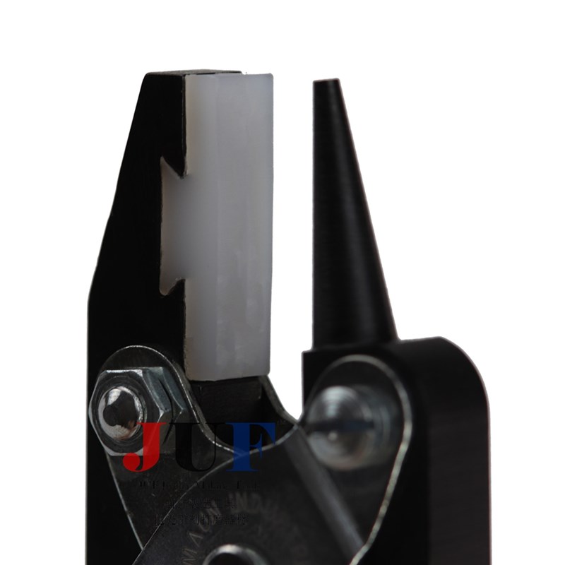 英国Maun4773-140尖圆+硬胶平嘴平行钳带弹簧 珠宝首饰手工DIY钳