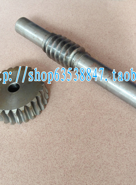 厂家直销 蜗轮蜗杆 3模配套蜗轮蜗杆 3M25T 蜗轮 配3M*280mm蜗杆
