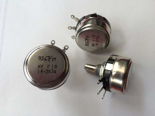 上海宇宙电子 WX110 WX010 1W精密单圈线绕电位器 3K3 可调电阻