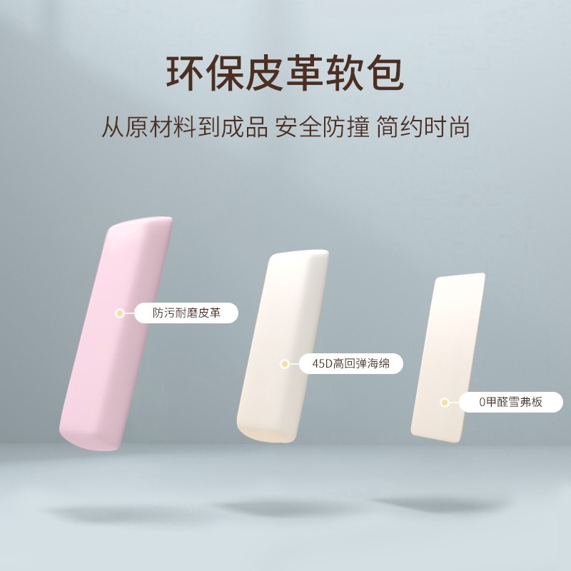 儿童房床头靠垫板墙面榻榻米软包墙围贴自粘防撞R墙贴卡通靠背定
