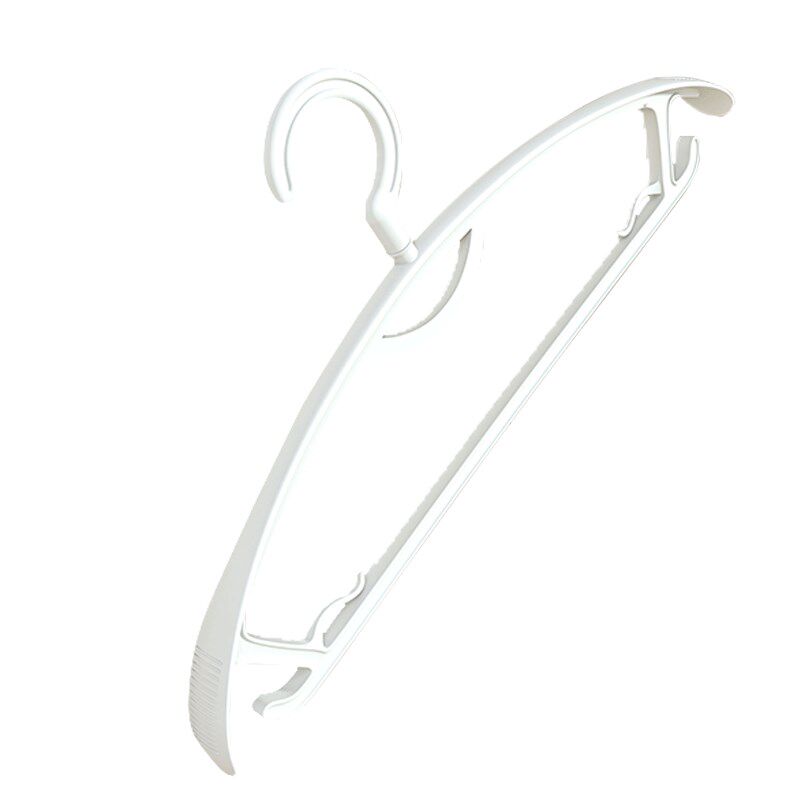 大衣架子宽肩无痕防滑家用挂衣加粗加厚I卧室收纳100个防肩角大号