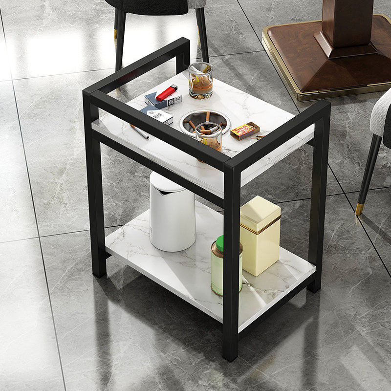 麻将茶几茶水架麻将桌小边几置物架棋牌室打牌可移动专用茶水桌子