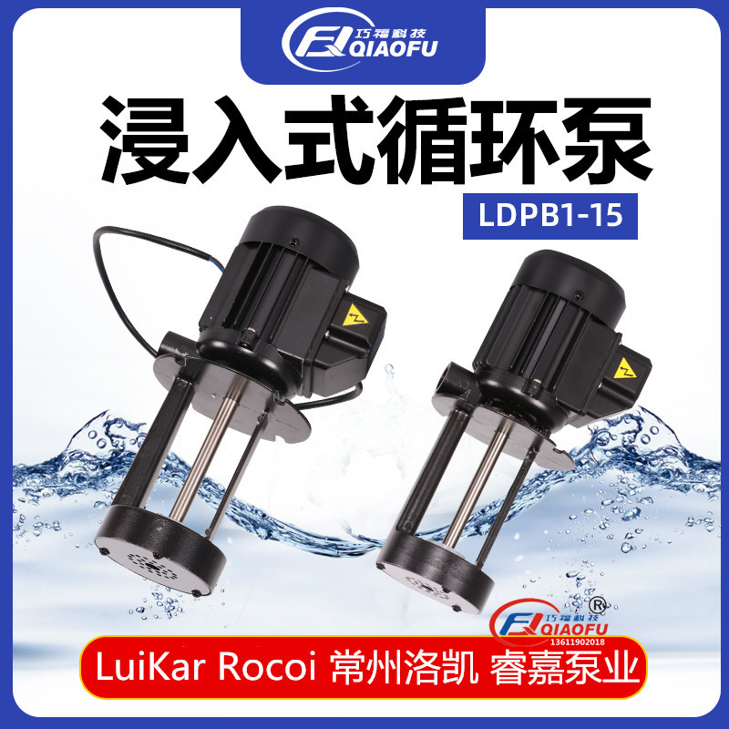 Luikar 洛凯LDPB1-15 Rocoi 线切割机床冷却三单相浸入式循环水泵
