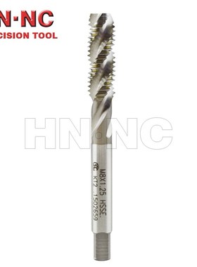 大宝TOSG螺旋丝攻M2.5/3/4/5/6/8/10/12高性能含钴高速钢机用丝锥
