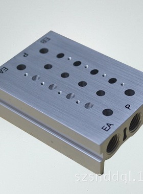 SY3120汇流板4HA1气动阀MVSY-100电磁阀底板SS5Y3底座SMC CKD金器