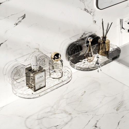 波纹吸盘折叠置物架强力承重