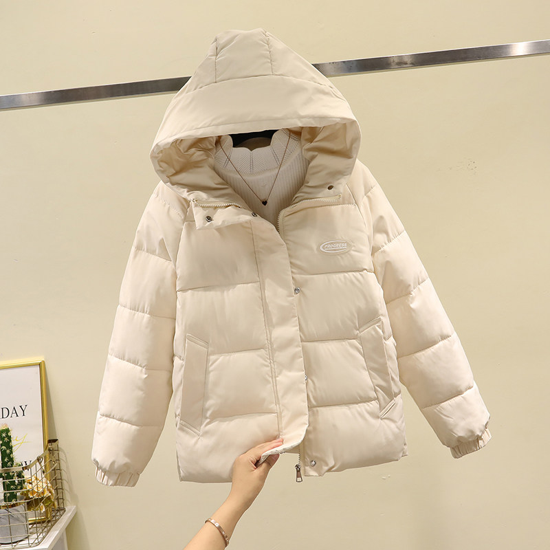羽绒棉服女短款2022年冬季新款加厚棉衣韩版修身小棉袄保暖外套潮