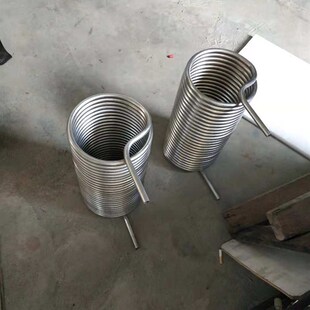 供应不锈钢蒸发器螺旋s盘管 蛇形回流冷凝不锈钢加工弯管