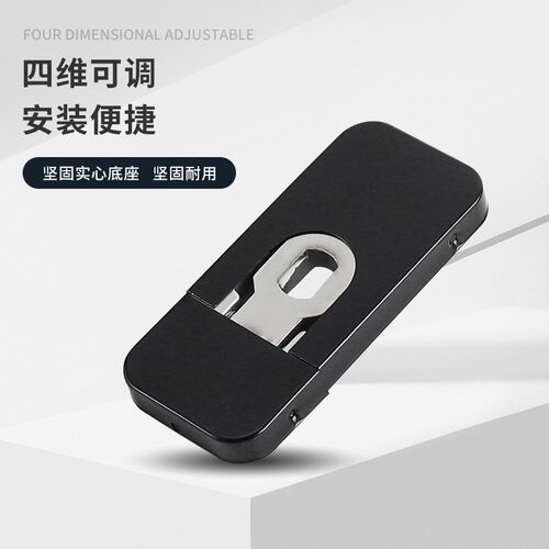 免挖坑木门地弹簧有框门自动关门器隐藏式缓冲定位木门Y黑色地弹