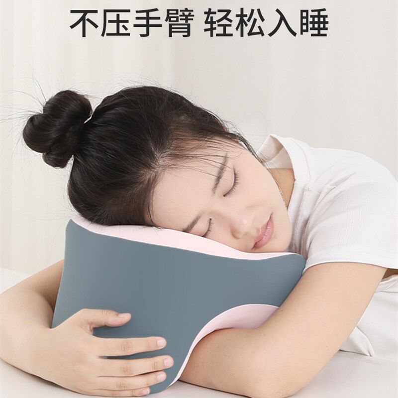 办公室夏季午睡枕工位趴睡u型枕小学生专用午休神器趴趴枕头抱枕