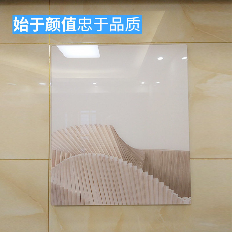水晶超薄配电箱盖板装饰r画欧式简约弱电箱面板翻盖子别墅无框极