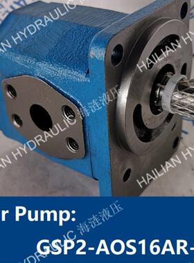 Gear Pump GSP2-AOS16AR hydraulic spares 舱盖油泵船舶液压备件