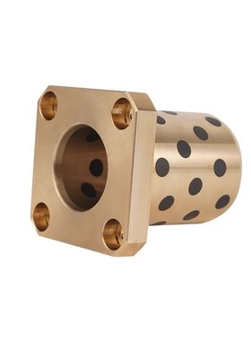 MISIMI切边法兰 铜合金无油衬套 MPTNP6 8 10 12 16 20 25 30-50