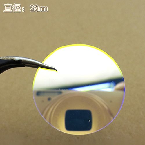 绿光窄带玻璃片过滤片通光镜片半带宽20nm可定制 500nm窄带滤光片