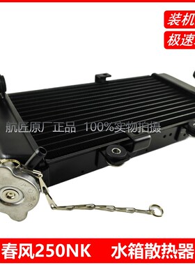 适用于春风摩托车配件CF250NK水箱CF250-A散热器冷却器水冷散热器