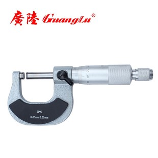 机械千分尺 分厘卡0 广陆外径千分尺 100mm千分卡尺 包邮