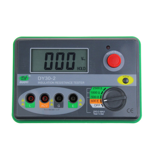 多一数字绝缘电阻测试仪DY30-2/-1电子兆欧表500V/1000/2500V/20G