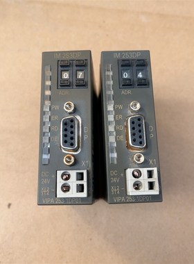 VIPA模块253-1DP01。图片实物图。现货拆机两个。功