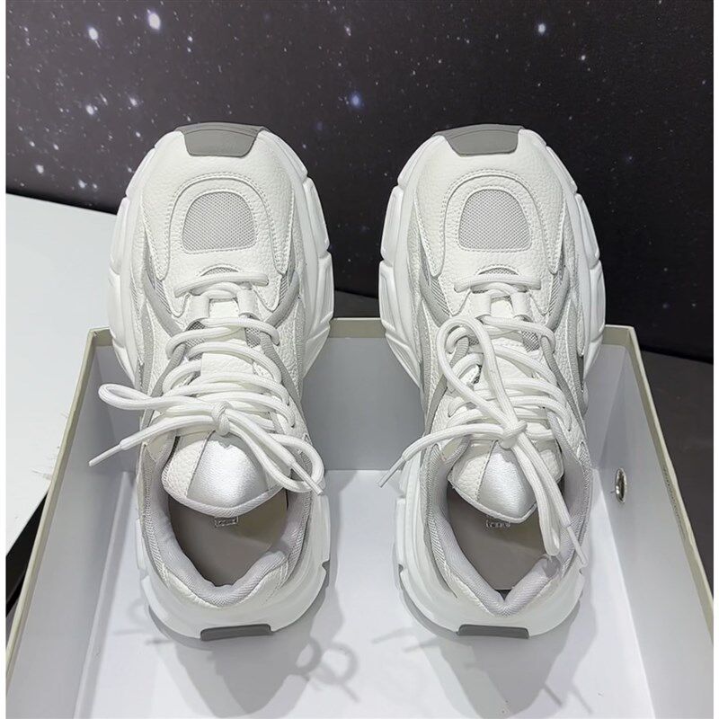 老爹鞋男款2023夏季新款网y面透气鞋子爆款厚底百搭休闲运动鞋