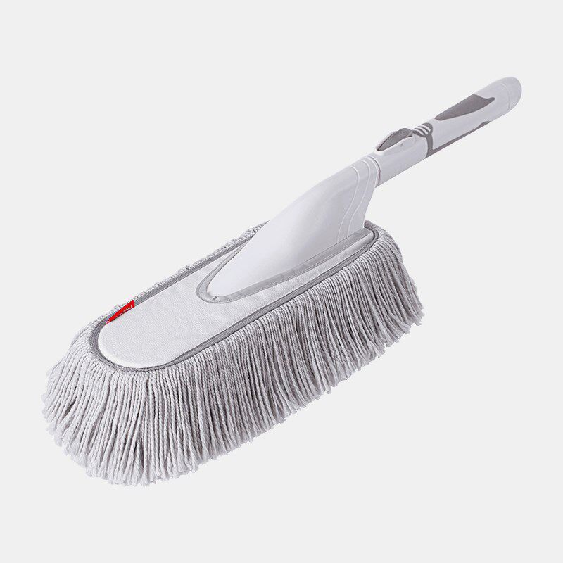 新款汽车除尘掸子拖把u带蜡擦车神器可伸缩清洁工具方