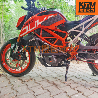 2019 KTM DUKE 390 系列 摩托赛车改装配件 脚踏 牛角 护手 护盖