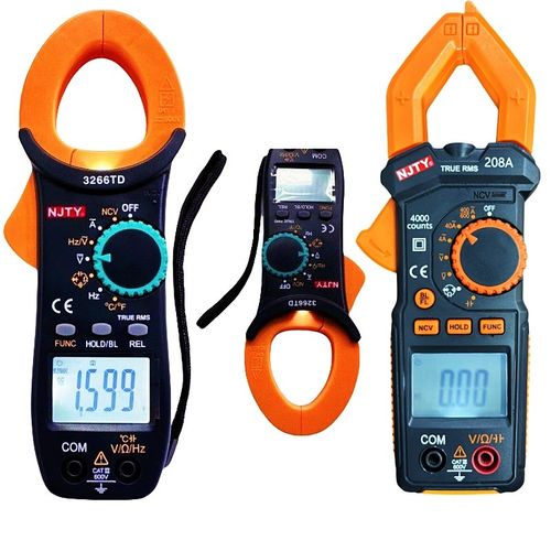 川宇交直流数字钳形表TY3266TA电流卡表 208AF多功能600A电工制冷