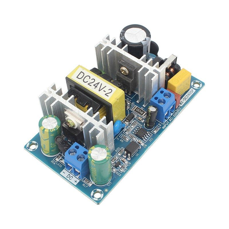 AC-DC开关电源模块24V2A 工业级小型110V220V转24V电源50W带保护