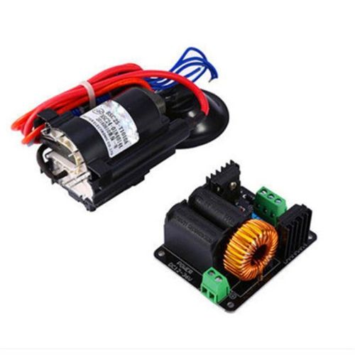 ZVS特斯拉线圈驱动板+点火线圈 雅各布天梯加热器DC12-24V