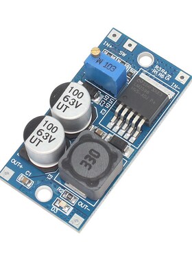 LM2596HV直流高电压降压板5V-60V48V转3V-24V 3A可调稳压模块15W