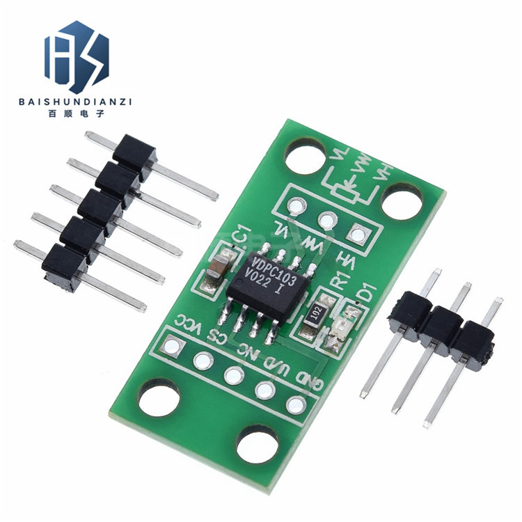 新版 X9C103S数字电位器模块