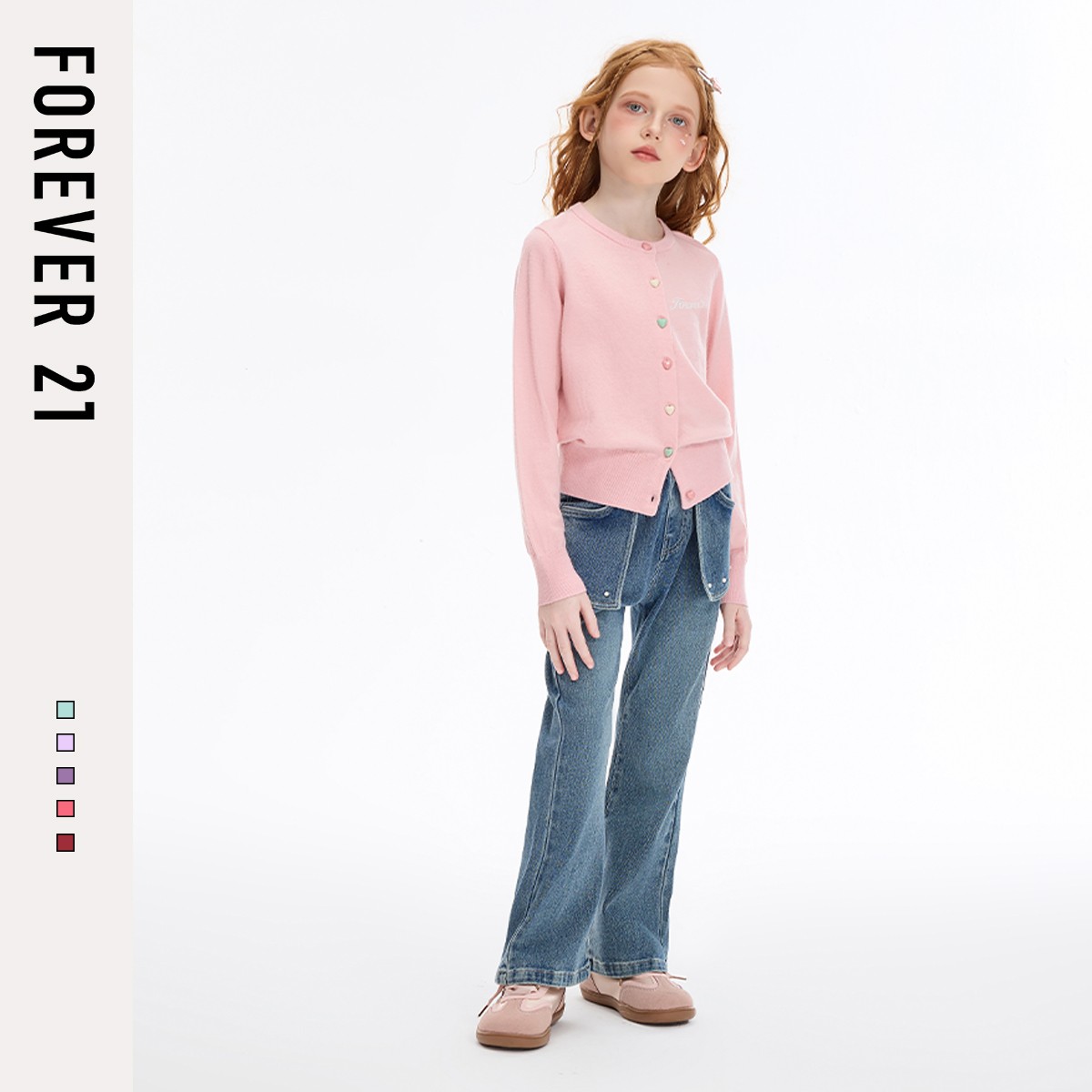 Forever21女童毛衣春秋款