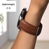 watch3 适用华为gt2 3手表带真皮保时捷ecg版 4pro智能手表gs3pro