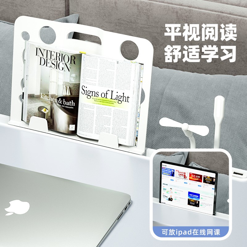 床上小桌子电脑桌学生学习书桌y可放键盘宿舍床上桌儿童小桌折叠