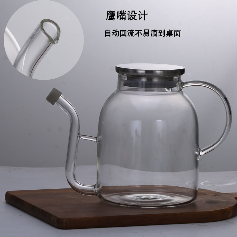 玻璃油汤分离器隔油器喝汤家用滤油壶过滤厨房S隔油汤壶撇油神器