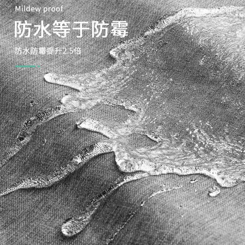 简易淋浴房套装免打孔浴室干湿分A离隔断卫生间挂帘定制弧型洗澡