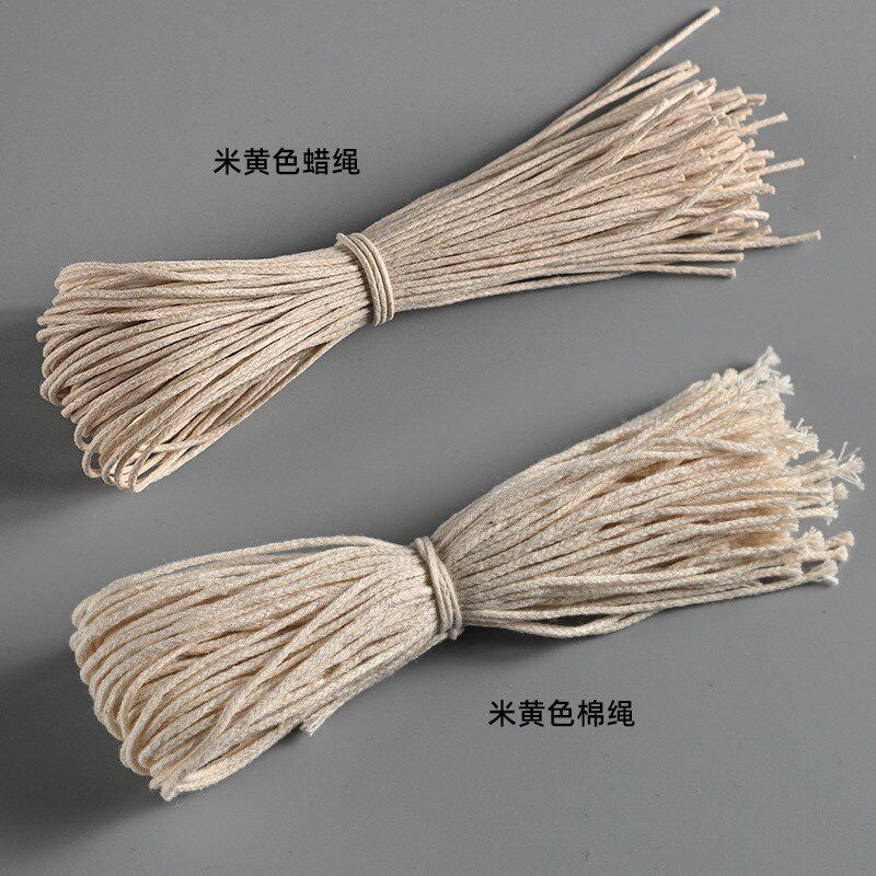 手扎式无卡头蜡绳 服装吊牌绳 衣服手穿绳可重覆使用Y棉绳吊牌线