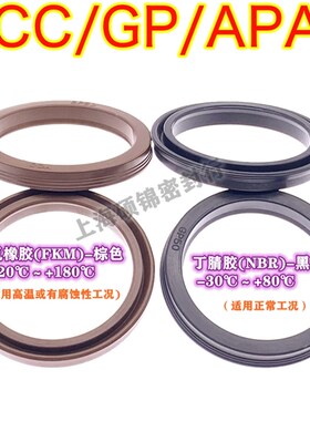 优质气缸密封圈油封GP/YCC/QGP/AGP/PGY-150/160/180/200/250/300