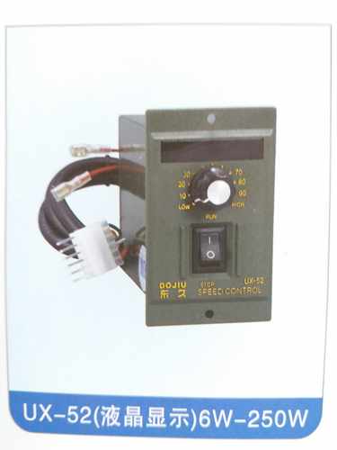 数显调速器 UX-52 数字电机调速器 交流220V 6w15w30w60w120w180w