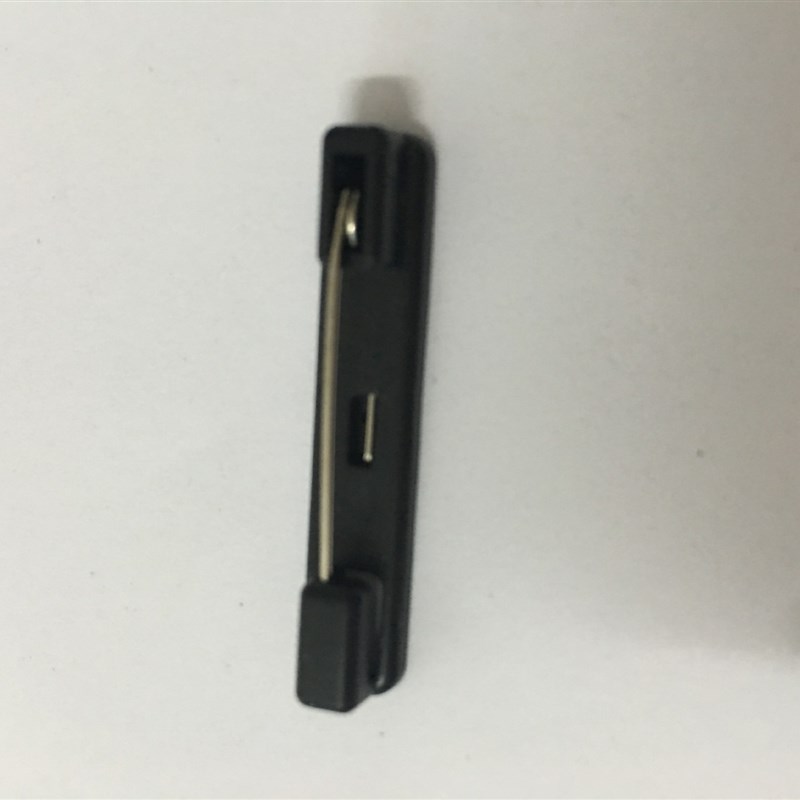 (5千/包)2.2白色黑色t塑料别针 双色板别针 胸卡别针 中号别针