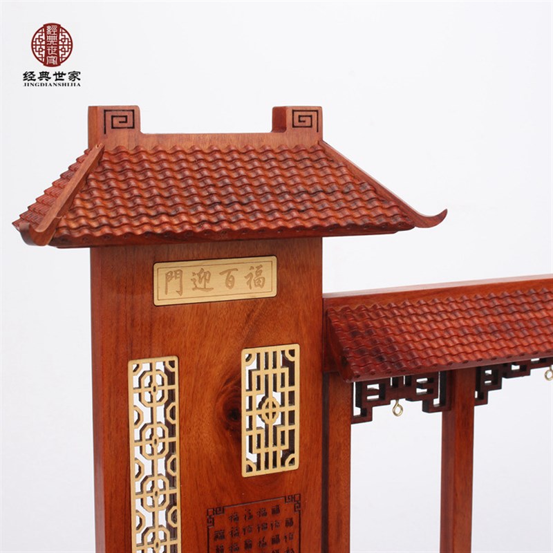 红木吊玉a架实木质挂玉架首饰架饰品展示架红酸枝木玉器装饰架子