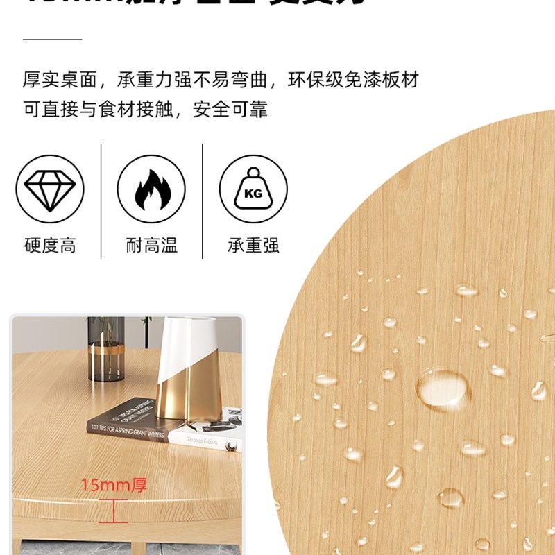 茶几商务会谈洽谈桌椅组合小w户型客厅家用接待茶桌阳台休闲小圆