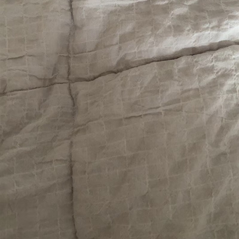 灰色亚麻羽绒被夏季空调被可机洗水洗不跑绒被O子单人宿舍被250g