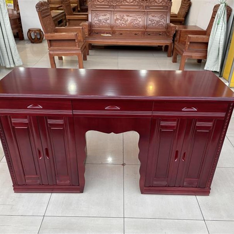 供桌实木神台佛龛佛桌1.6米1.8米2M中式财神条案祖先台关公厂